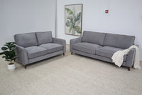 LUCAS GREY 3 SEATER