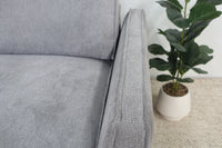 LUCAS GREY 3 SEATER