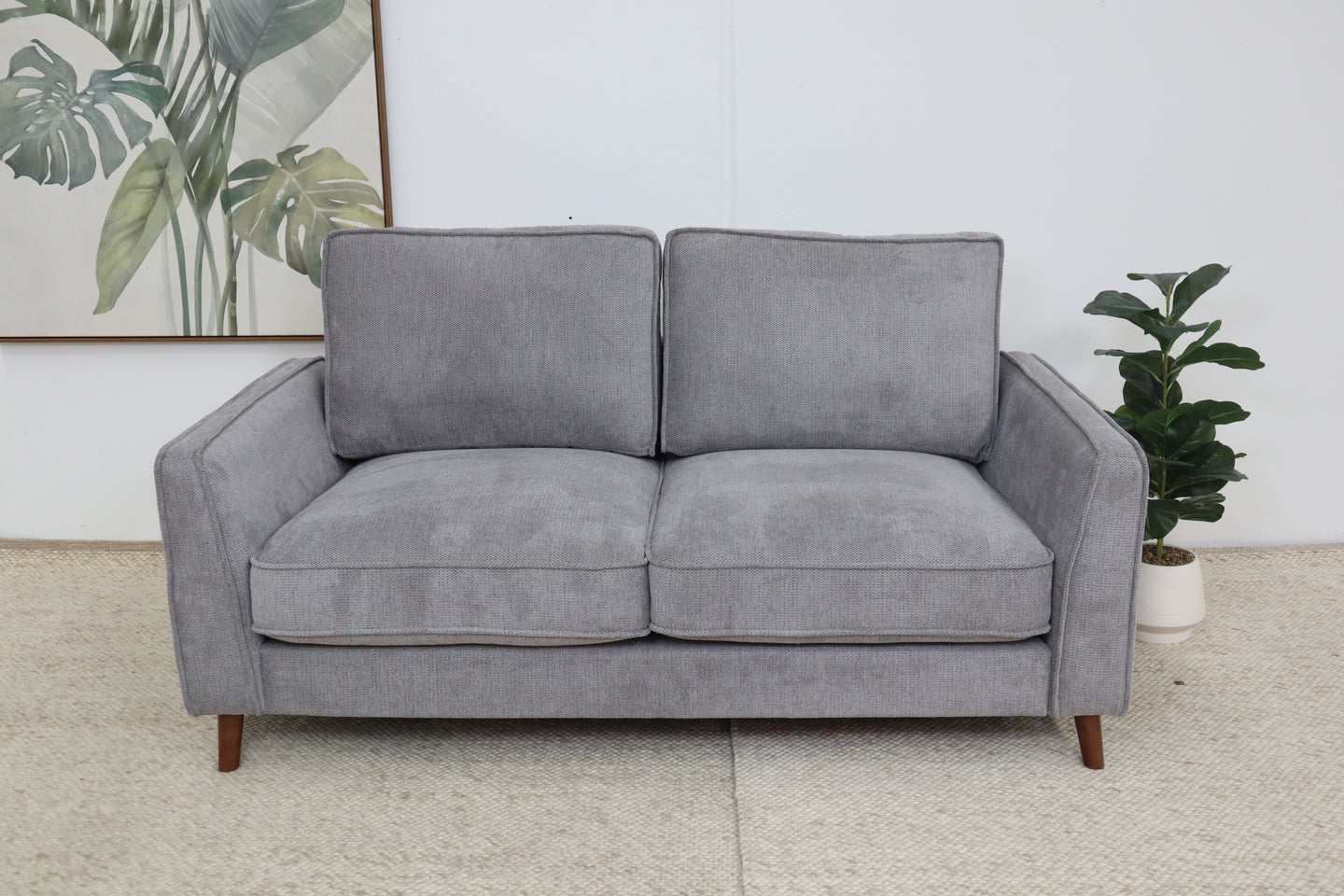 LUCAS GREY 2 SEATER
