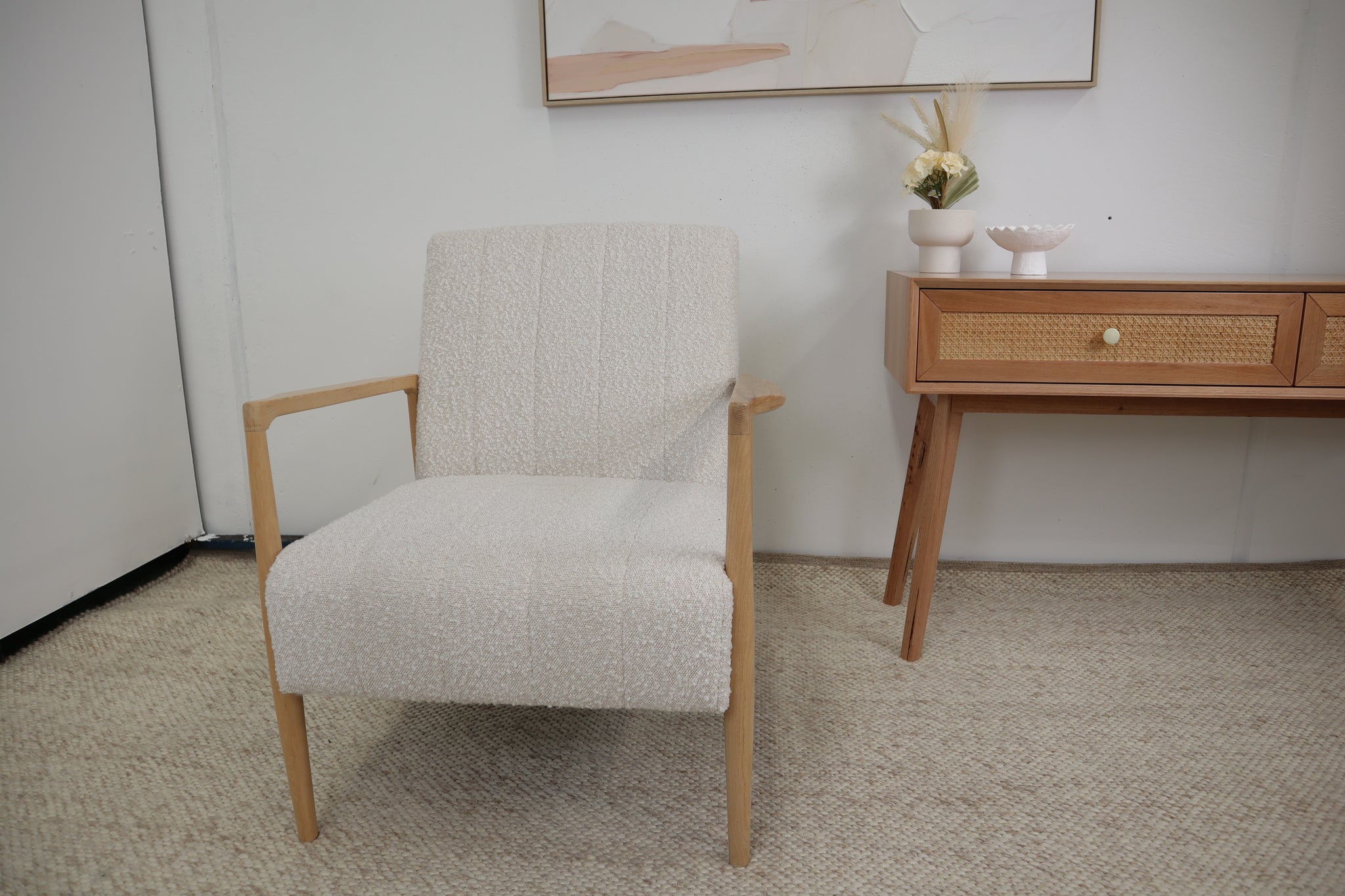 EDEN BOUCLE ARMCHAIR