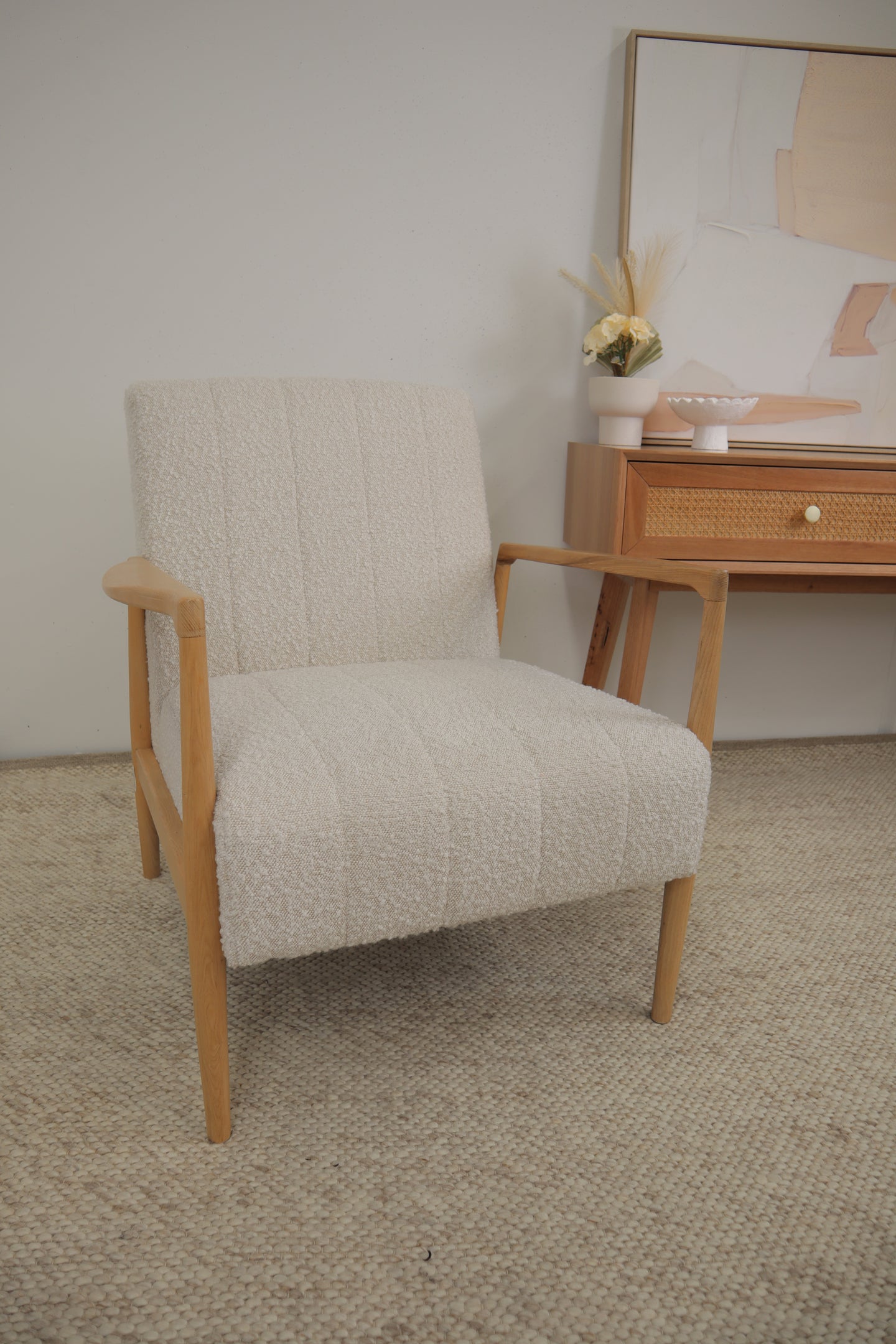 EDEN BOUCLE ARMCHAIR