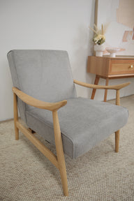 IVY LIGHT GREY ARMCHAIR