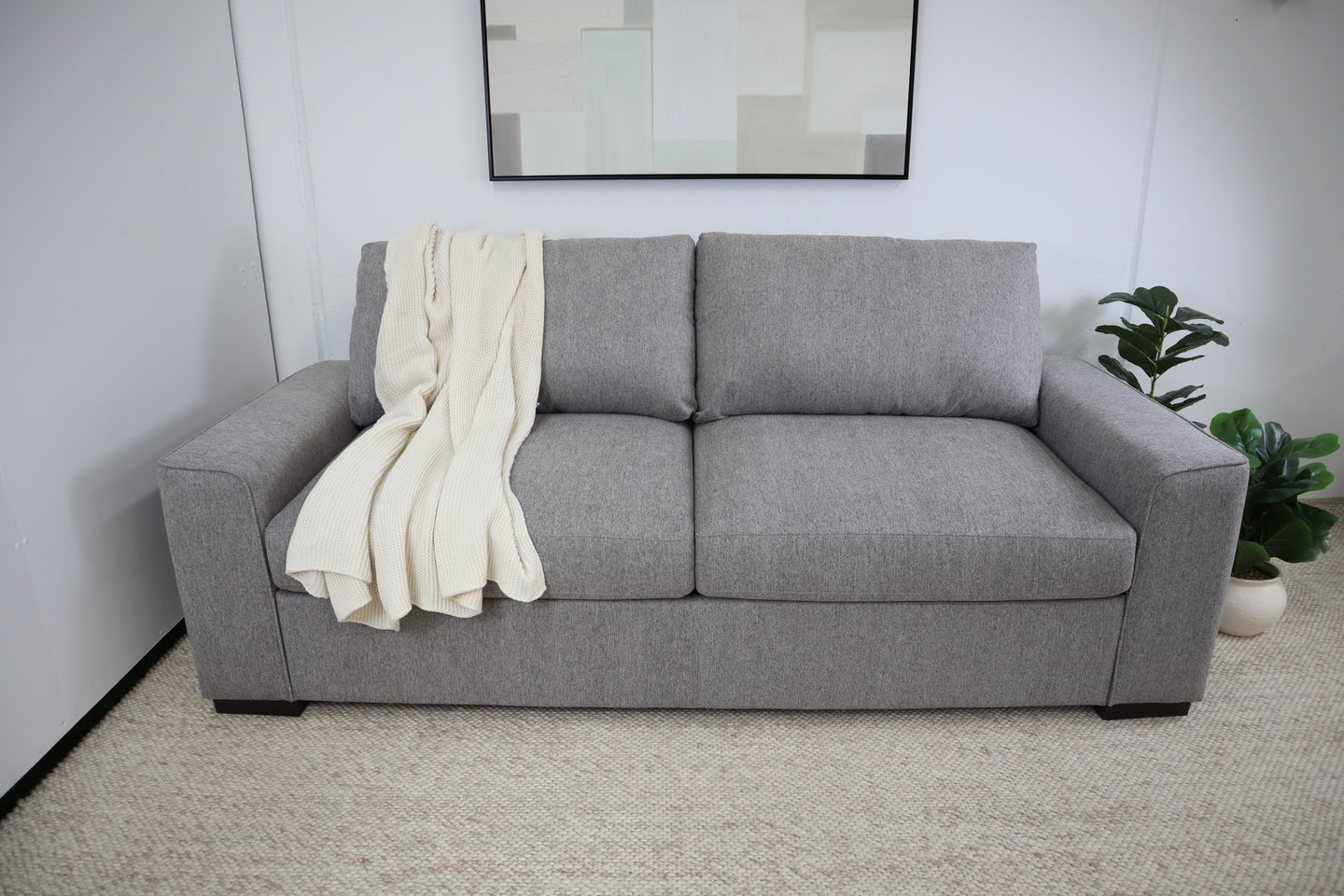 BILLIE GREY 3 SEATER SOFABED