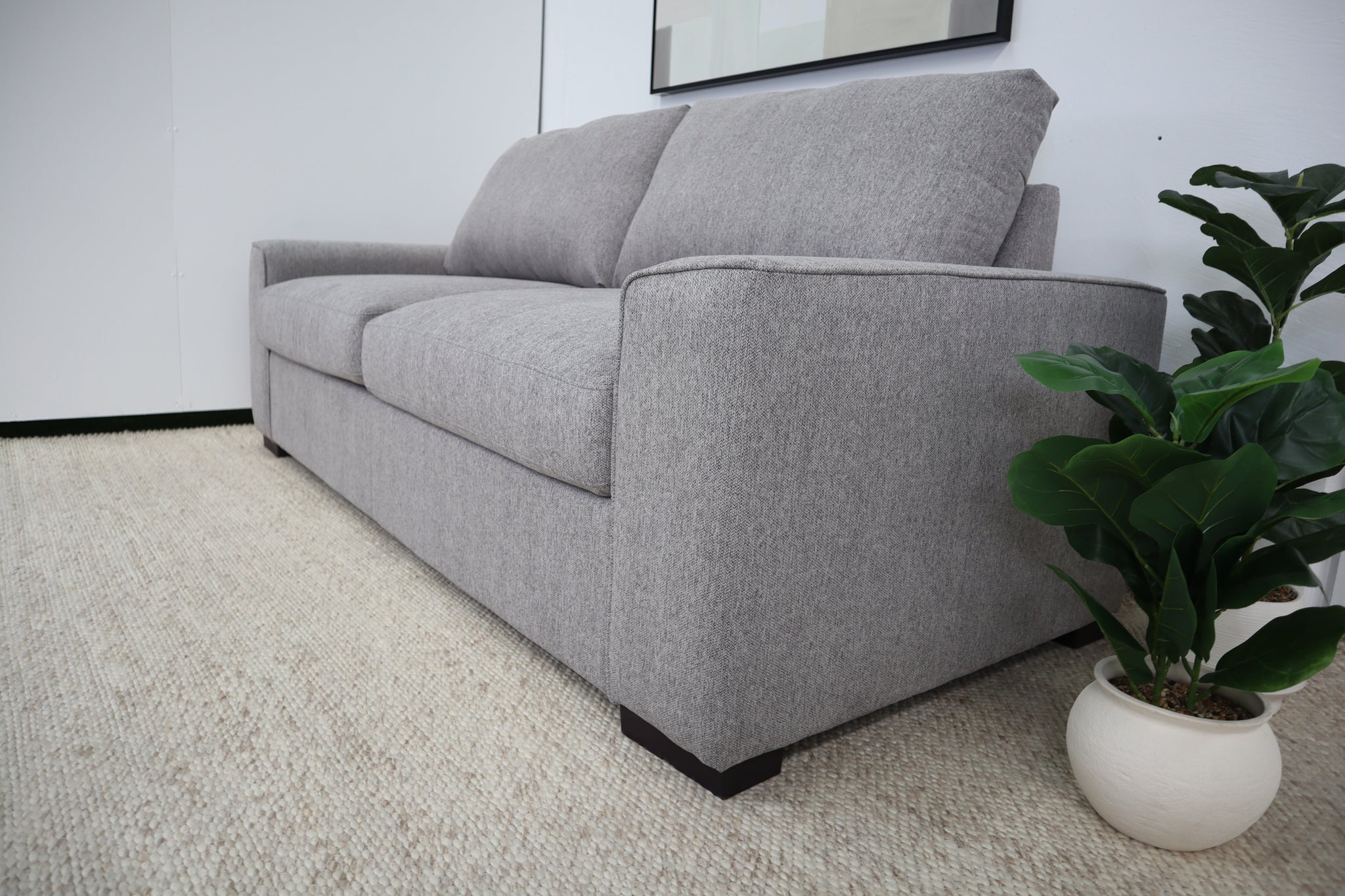 BILLIE GREY 3 SEATER SOFABED