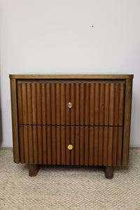 ANNABELLE SMOKE BEDSIDE TABLE