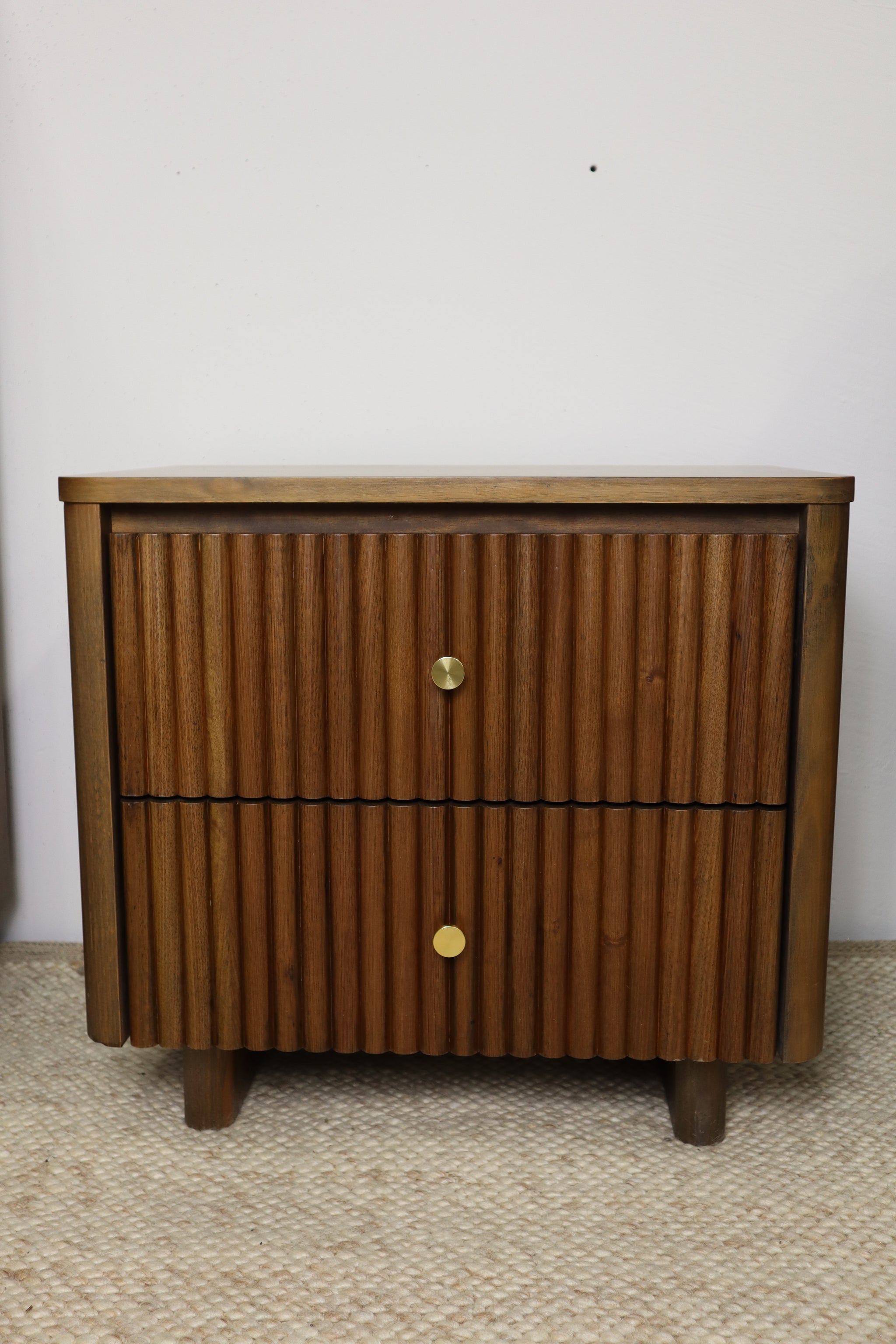 ANNABELLE SMOKE BEDSIDE TABLE