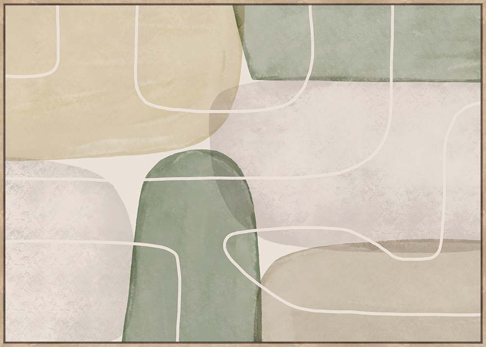 NEUTRAL ABSTRACT CANVAS