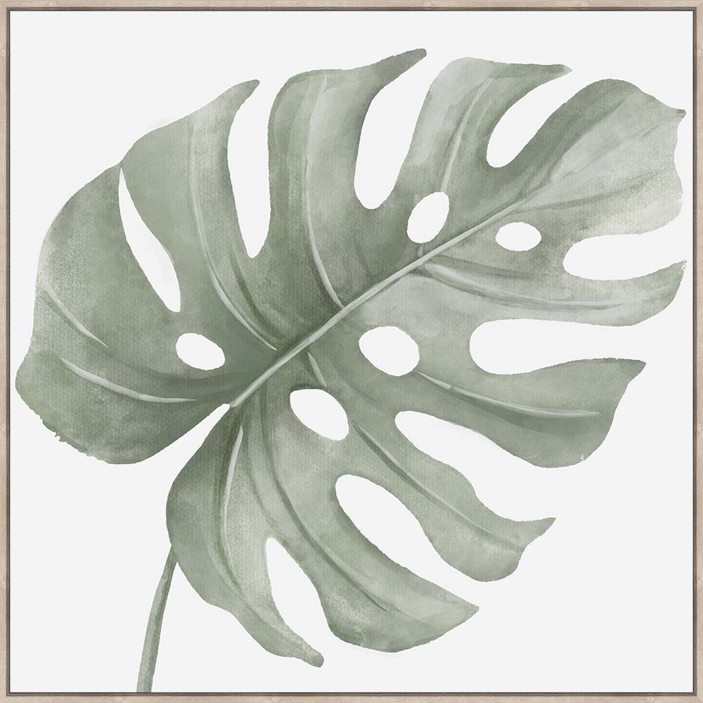 SET OF x3 LEAF CANVASES