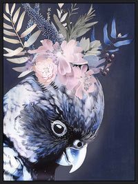 FLORAL COCKATOO CANVAS