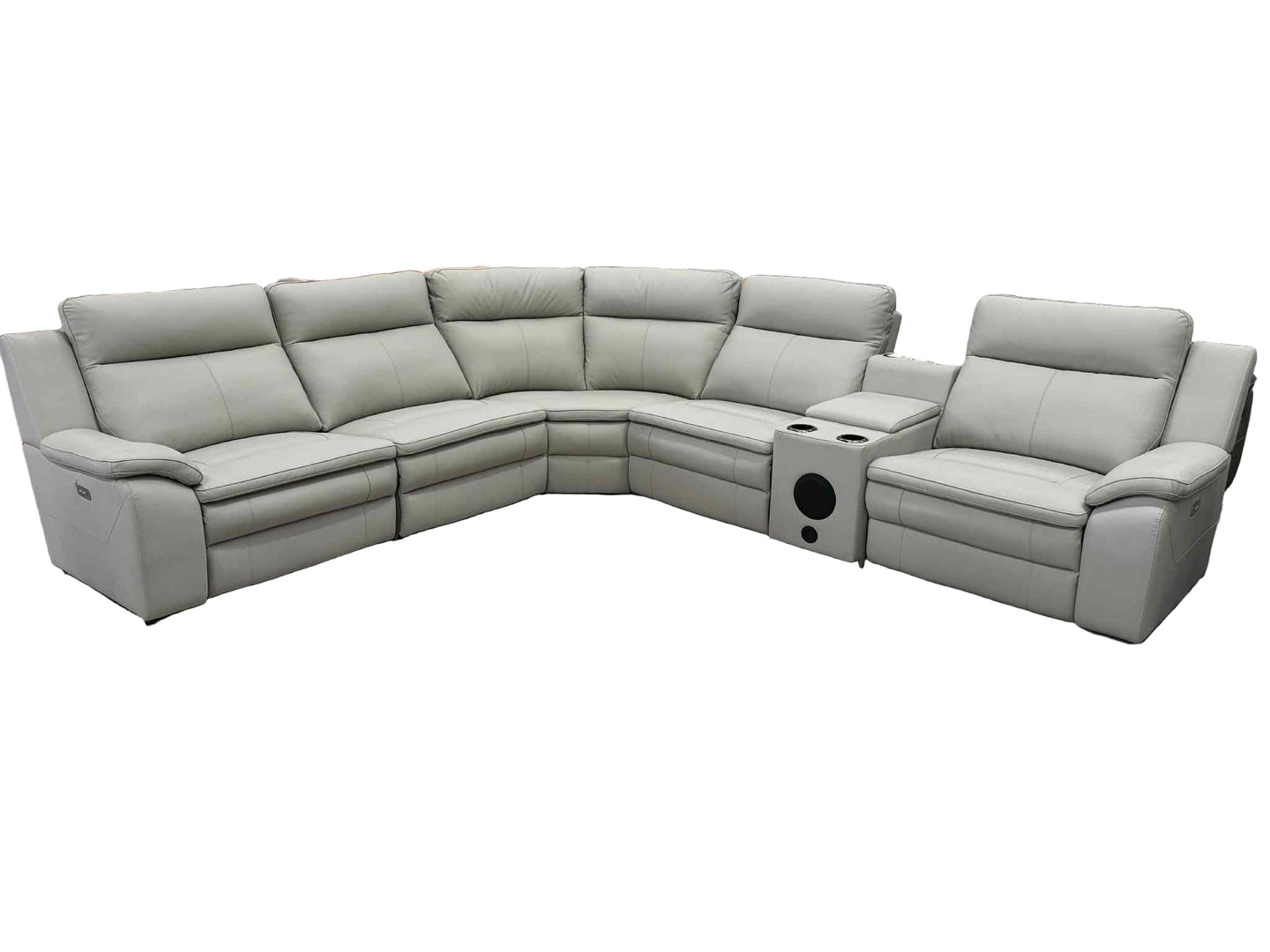 NEVADA SILVER GREY CORNER LOUNGE