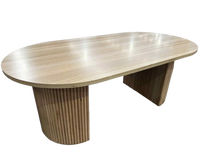 2100 MONTE CARLO OVAL DINING TABLE