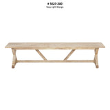 230cm MONTANA MANGO WOOD DINING BENCH