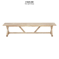 230cm MONTANA MANGO WOOD DINING BENCH