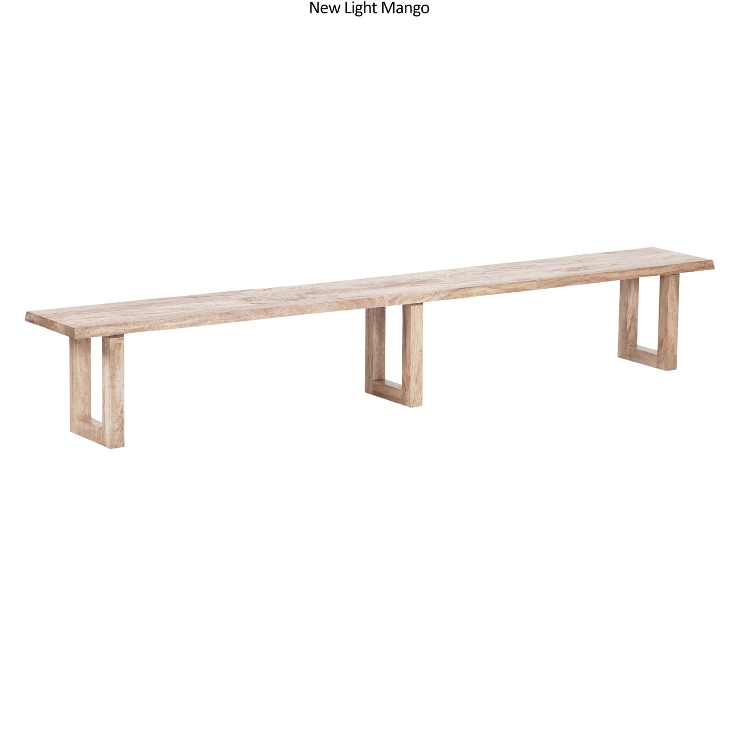 290cm TUSCANY LIVE EDGE DINING BENCH