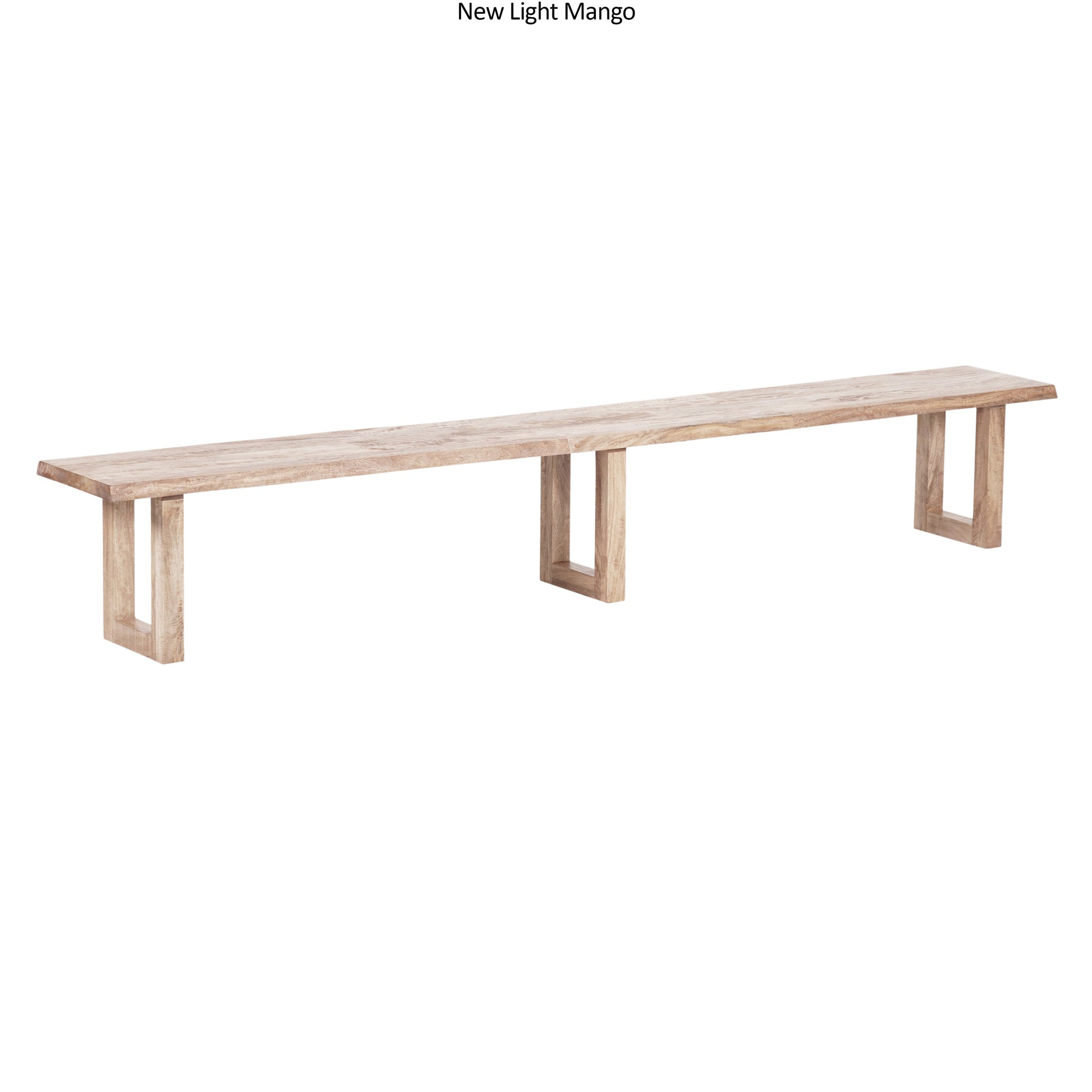 290cm TUSCANY LIVE EDGE DINING BENCH