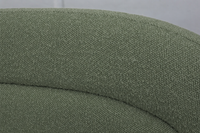 LILLY  GAS LIFT GREEN BOUCLE KING BED