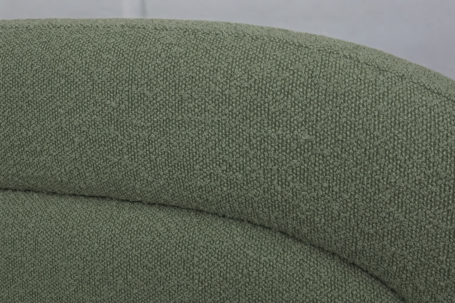 LILLY  GAS LIFT GREEN BOUCLE KING BED
