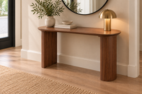 ASHTON OAK CHESTNUT VENEER HALL TABLE