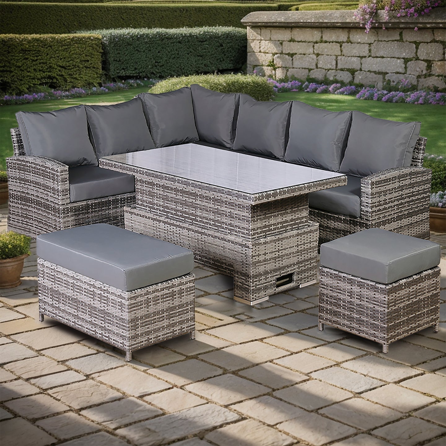 HARMONY OUTDOOR CORNER LOUNGE SUITE