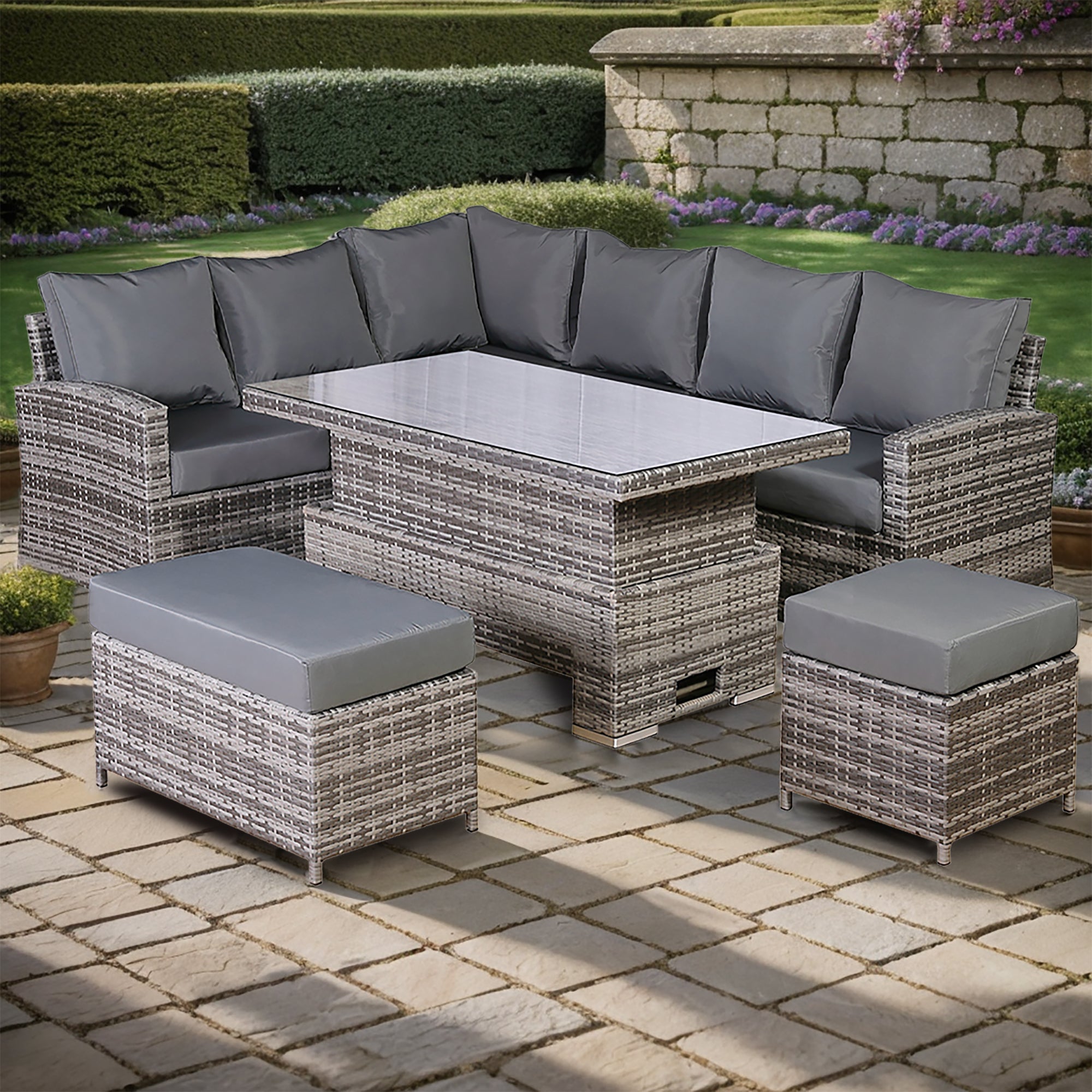 HARMONY OUTDOOR CORNER LOUNGE SUITE