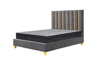 AMARA DARK GREY QUEEN BED