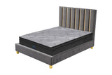 AMARA DARK GREY QUEEN BED