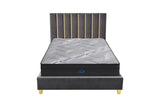 AMARA DARK GREY KING BED