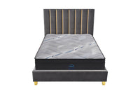 AMARA DARK GREY QUEEN BED