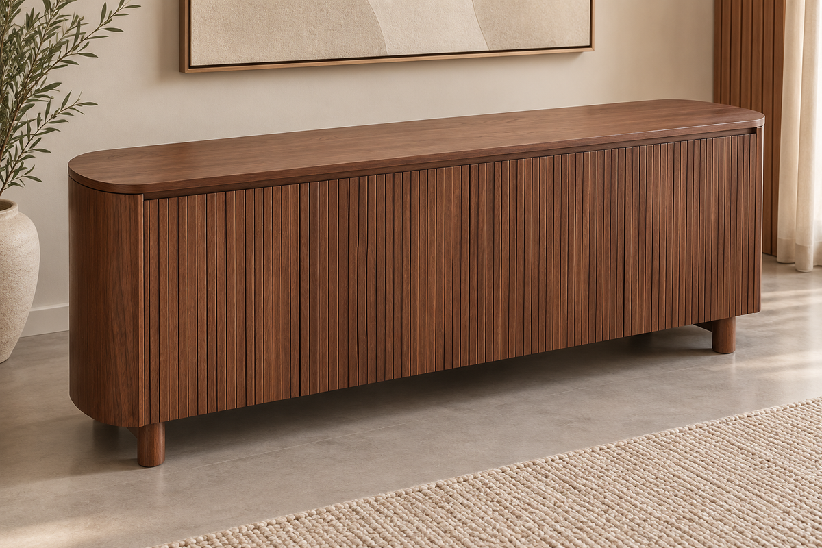 ASHTON OAK CHESTNUT VENEER BUFFET