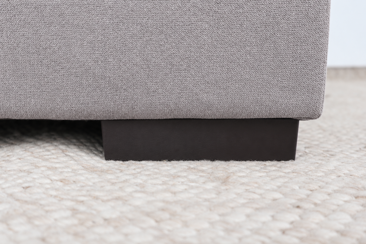 HALLE N4 GREY FABRIC 2 SEATER