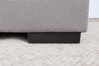HALLE N4 GREY FABRIC 2 SEATER