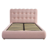 AVA PINK KING SINGLE BED WITH GAS LIFT