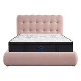 AVA PINK DOUBLE BED WITH GAS LIFT