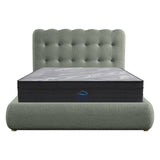 AVA GREEN KING SINGLE BED WITH GAS LIFT