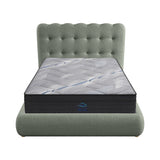 AVA GREEN KING SINGLE BED WITH GAS LIFT