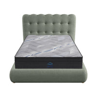 AVA GREEN KING SINGLE BED WITH GAS LIFT