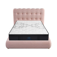 AVA PINK DOUBLE BED WITH GAS LIFT