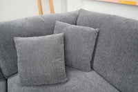 EMERSON DARK GREY CORNER WITH CHAISE