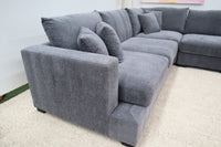 EMERSON DARK GREY CORNER WITH CHAISE