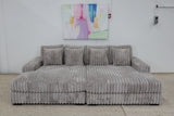 EVE GREY LOVESEAT