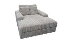 EVE BEIGE FAUX FUR SINGLE CHAISE