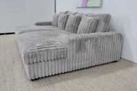 EVE GREY LOVESEAT