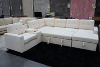 ELSIE BEIGE CORNER LOUNGE