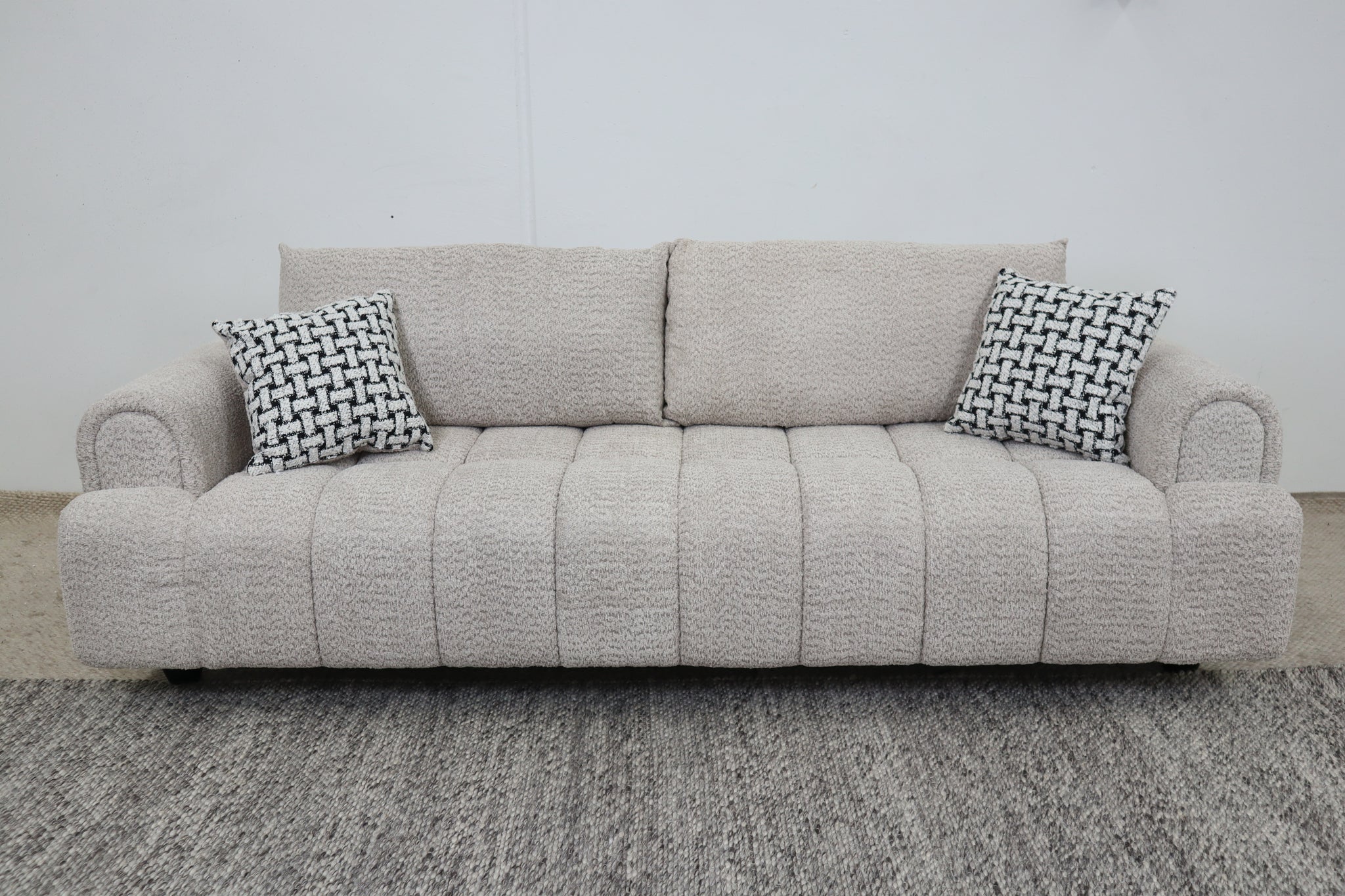 ZARLI OATMEAL 3 SEATER