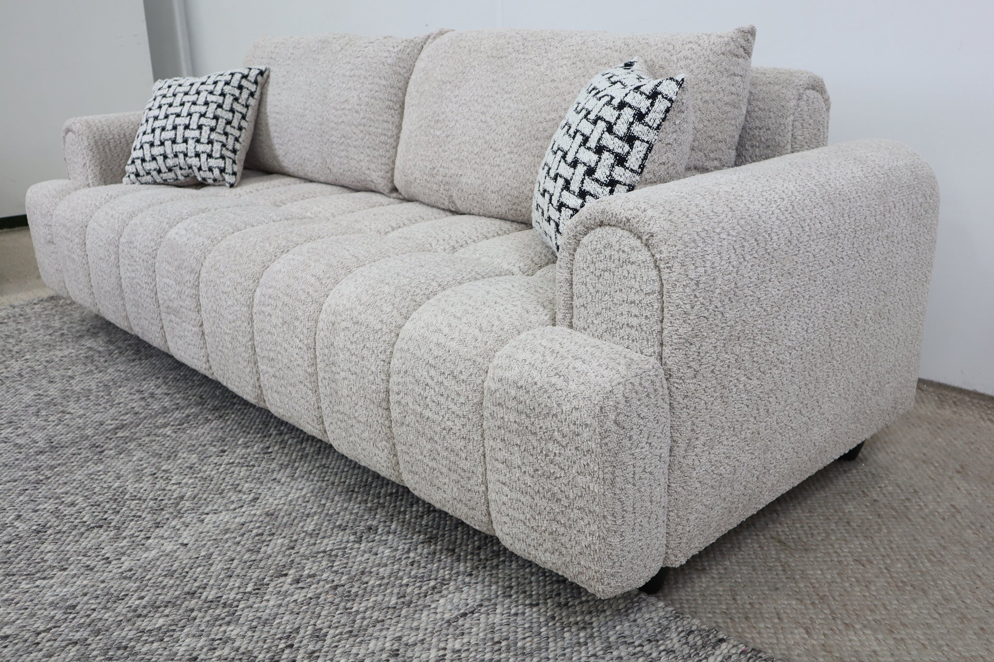 ZARLI OATMEAL 3 SEATER