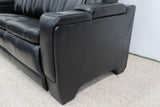 JASPER BLACK 3 SEATER