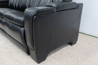 JASPER BLACK 3 SEATER