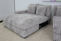 EVE GREY LOVESEAT