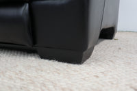 JASPER BLACK 3 SEATER