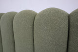 SHAE GREEN BOUCLE KING BED